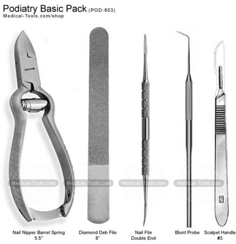 Podiatry-instruments-kit