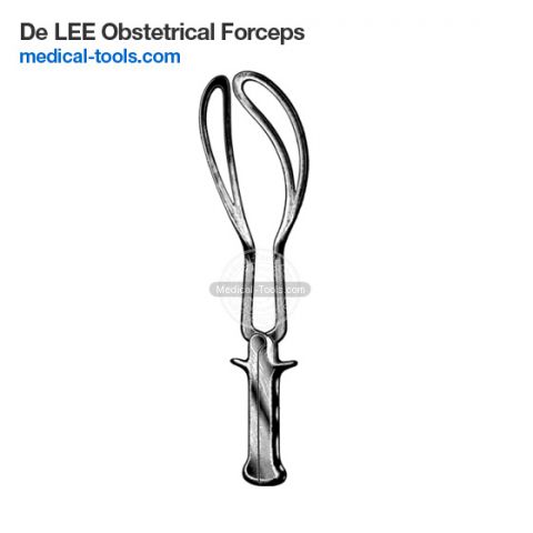 De LEE Obstetrical Forceps 30cm