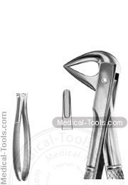 English Extracting Forceps No. 74M