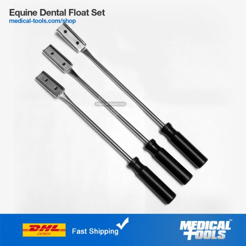 Equine Dental Float 15 Degree Down