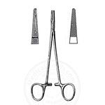 Crile Wood Needle Holder