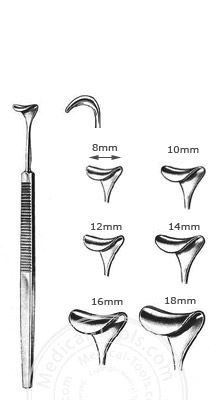 Deaver Grip Retractor 30cm