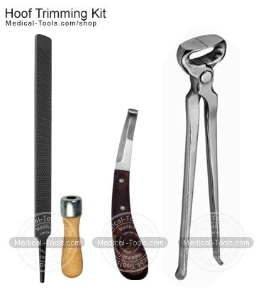 Farrier Hoof Trimming Kit