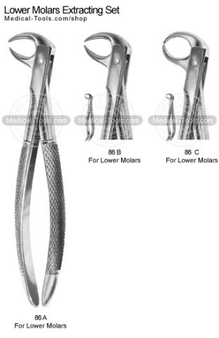 Extracting Forceps Set