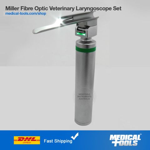 McIntosh Laryngoscope Set Fibre Optic