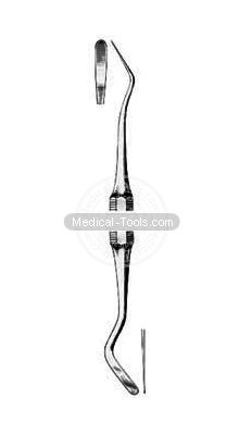 Dental White Plastic Filling Instruments Fig.4