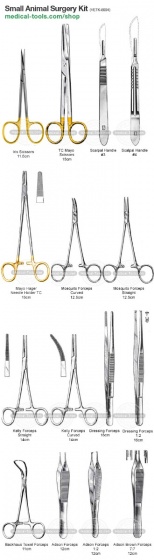 Small Animals Surgery Kit