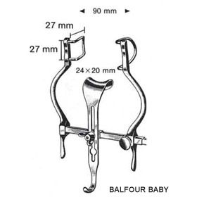 Balfour Baby Retractors 9cm