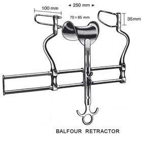 Balfour Retractors 25cm
