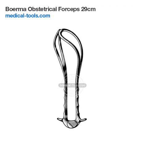 Barton Obstetrical Forceps 36cm