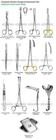 C-Section Instruments Kit