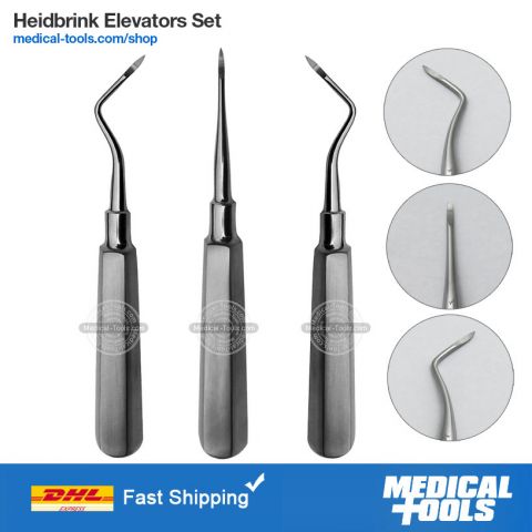 Lower Molar Extracting Forceps Set