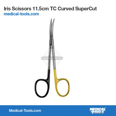 Iris Scissors 11.5cm TC Curved