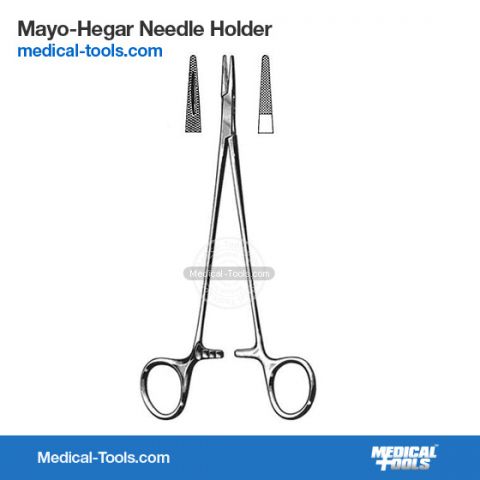 Mayo Hegar Needle Holder