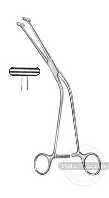Millin Serrated Head Capsule Forceps-24.5cm-Urology Instruments
