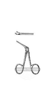 Micro Ear Forceps Right 4.5mm