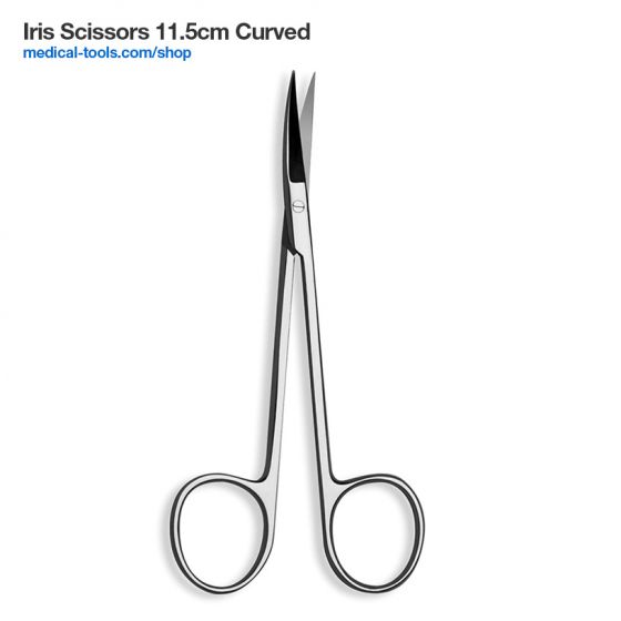 Iris Scissors 11.5cm Curved
